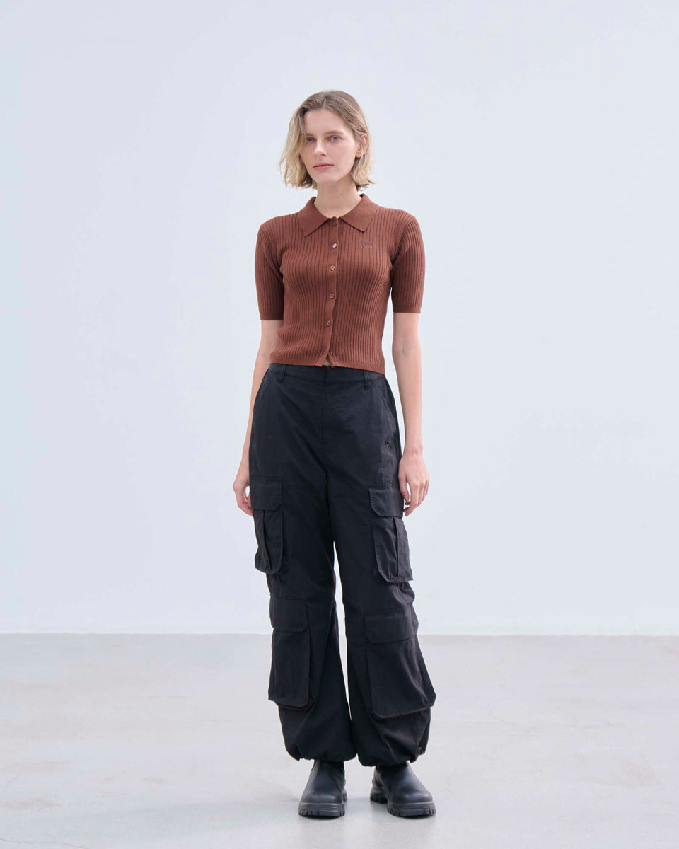 Women's カーゴパンツ BLACK LABEL SS26 ブラック | ニューエラ