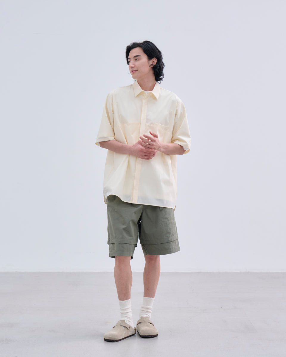 半袖 コンフォートシャツ BLACK LABEL SS26 ホワイト