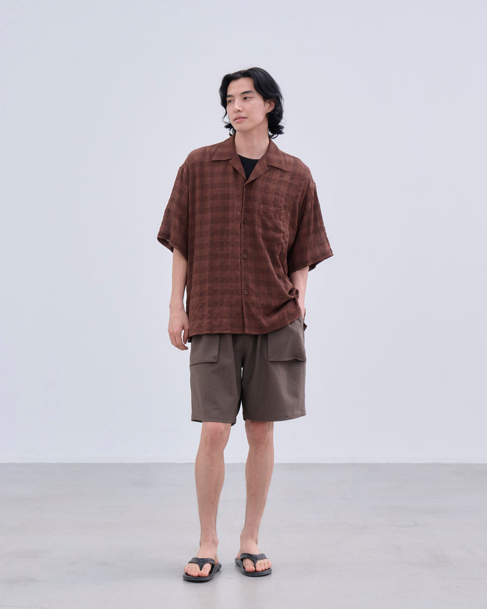 コンフォート ショートパンツ BLACK LABEL SS26 ブラウン