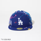 59FIFTY SASHIKO GALS サシコギャルズ ロサンゼルス・ドジャース ダークロイヤル