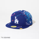 59FIFTY SASHIKO GALS サシコギャルズ ロサンゼルス・ドジャース ダークロイヤル