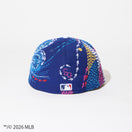 59FIFTY SASHIKO GALS サシコギャルズ ロサンゼルス・ドジャース ダークロイヤル