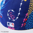 59FIFTY SASHIKO GALS サシコギャルズ ロサンゼルス・ドジャース ダークロイヤル