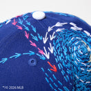 59FIFTY SASHIKO GALS サシコギャルズ ロサンゼルス・ドジャース ダークロイヤル