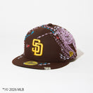 59FIFTY SASHIKO GALS サシコギャルズ サンディエゴ・パドレス バーントウッド