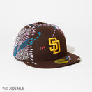 59FIFTY SASHIKO GALS サシコギャルズ サンディエゴ・パドレス バーントウッド