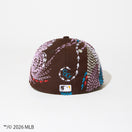 59FIFTY SASHIKO GALS サシコギャルズ サンディエゴ・パドレス バーントウッド