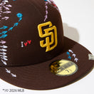 59FIFTY SASHIKO GALS サシコギャルズ サンディエゴ・パドレス バーントウッド