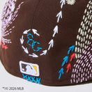 59FIFTY SASHIKO GALS サシコギャルズ サンディエゴ・パドレス バーントウッド