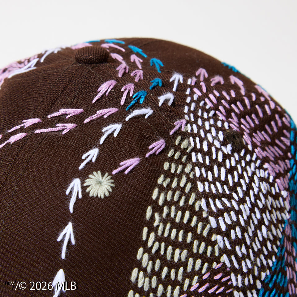 59FIFTY SASHIKO GALS サシコギャルズ サンディエゴ・パドレス バーントウッド