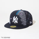 59FIFTY SASHIKO GALS サシコギャルズ ニューヨーク・ヤンキース ネイビー