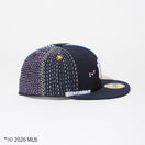 59FIFTY SASHIKO GALS サシコギャルズ ニューヨーク・ヤンキース ネイビー