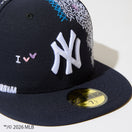 59FIFTY SASHIKO GALS サシコギャルズ ニューヨーク・ヤンキース ネイビー