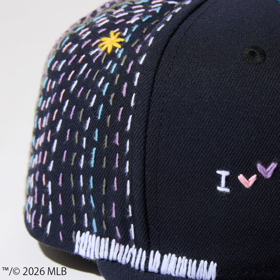 59FIFTY SASHIKO GALS サシコギャルズ ニューヨーク・ヤンキース ネイビー
