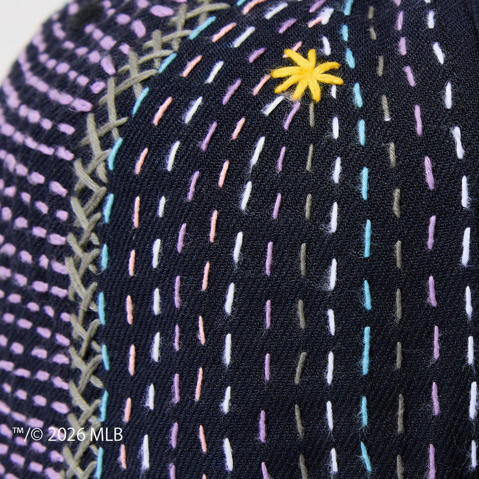59FIFTY SASHIKO GALS サシコギャルズ ニューヨーク・ヤンキース ネイビー