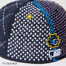 59FIFTY SASHIKO GALS サシコギャルズ ニューヨーク・ヤンキース ネイビー