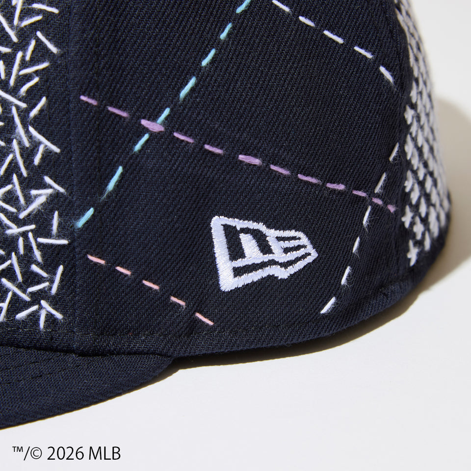 59FIFTY SASHIKO GALS サシコギャルズ ニューヨーク・ヤンキース ネイビー
