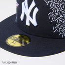 59FIFTY SASHIKO GALS サシコギャルズ ニューヨーク・ヤンキース ネイビー