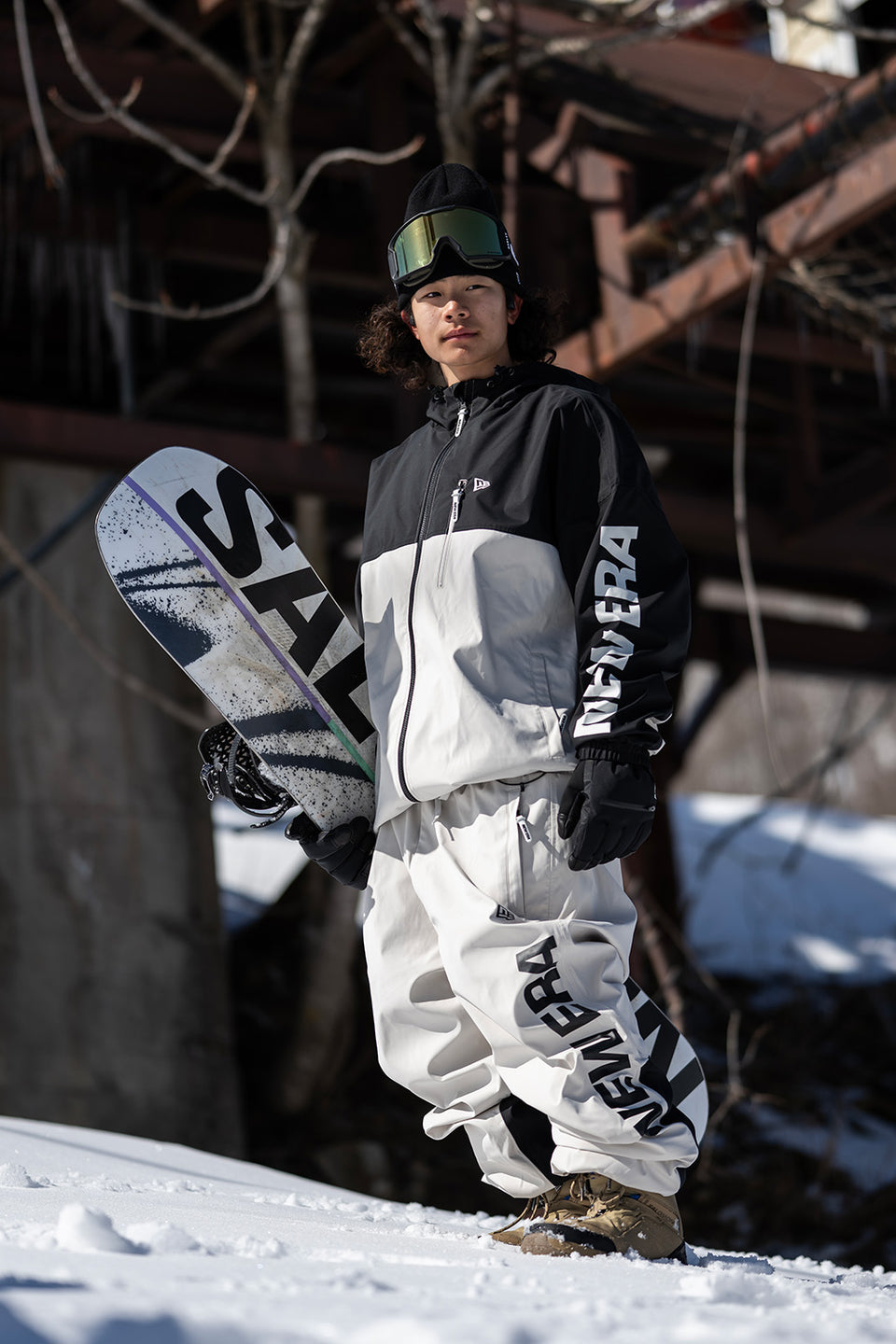 スノートラックパンツ Snowboarding ストーン/ブラック