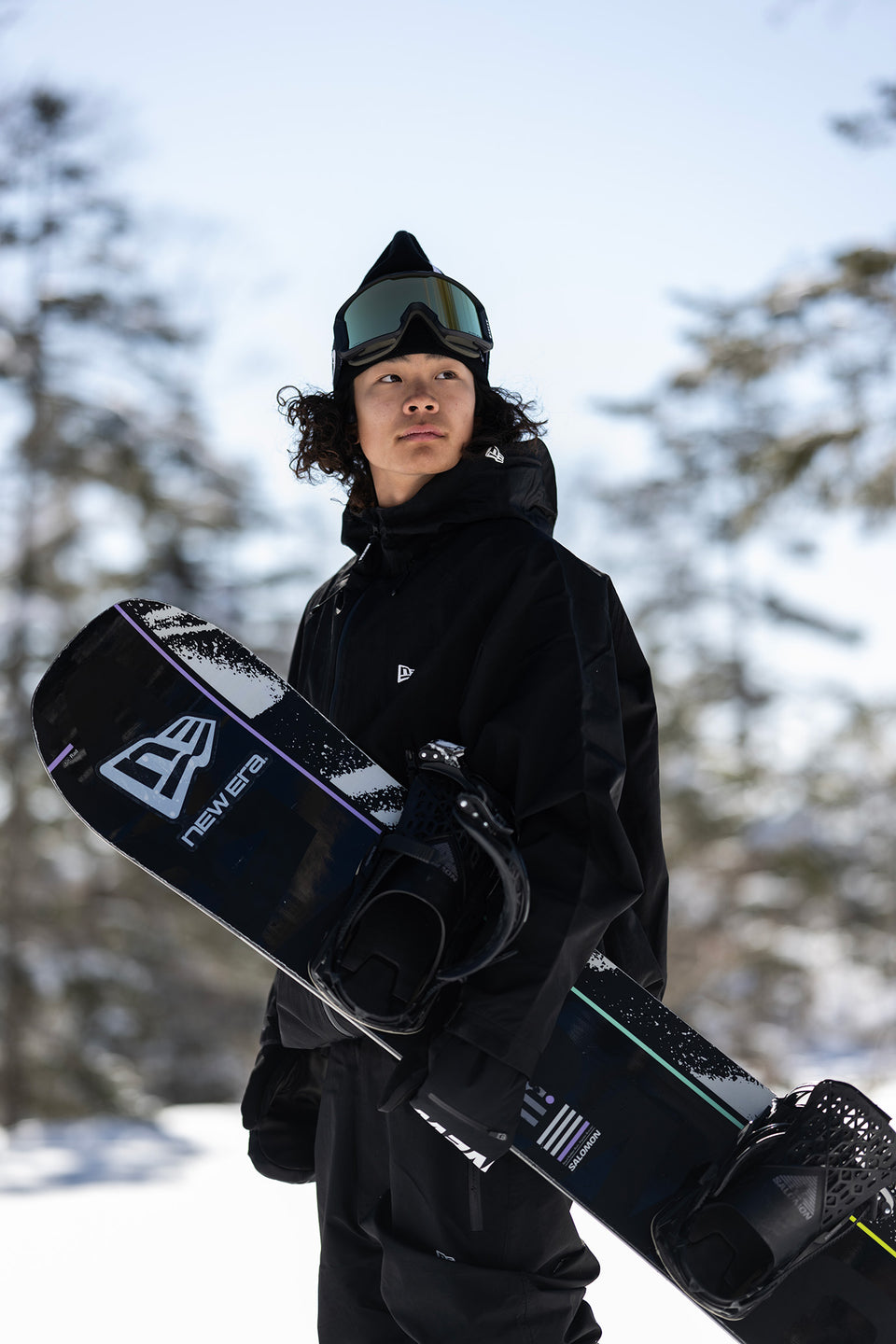 マウンテンジャケット Snowboarding ブラック