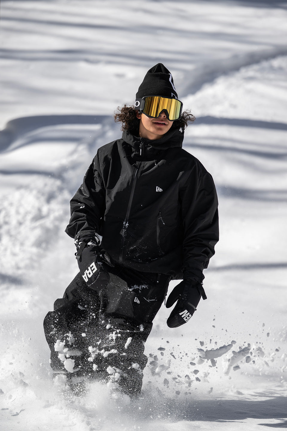 スノー パイピング トラックパンツ Snowboarding ブラック
