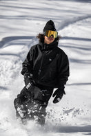 スノー パイピング トラックパンツ Snowboarding ブラック