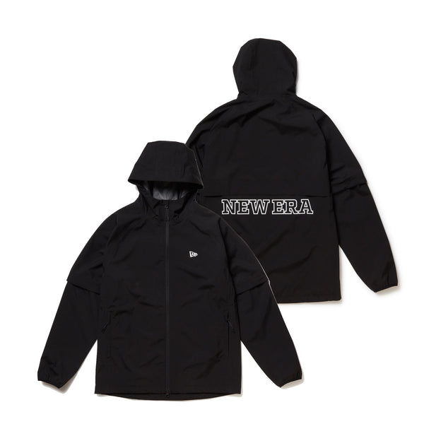 ニューエラゴルフ レインジャケット 2-Way スリーブ ネイビー L 2-way-14669850-s-new-era-