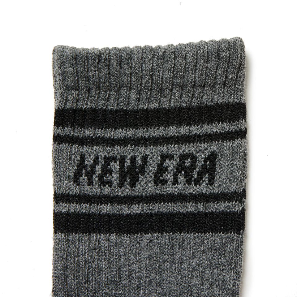 ソックス クルー 3ペア ライン チャコール - 14489707 - 2123 | NEW ERA ニューエラ公式オンラインストア