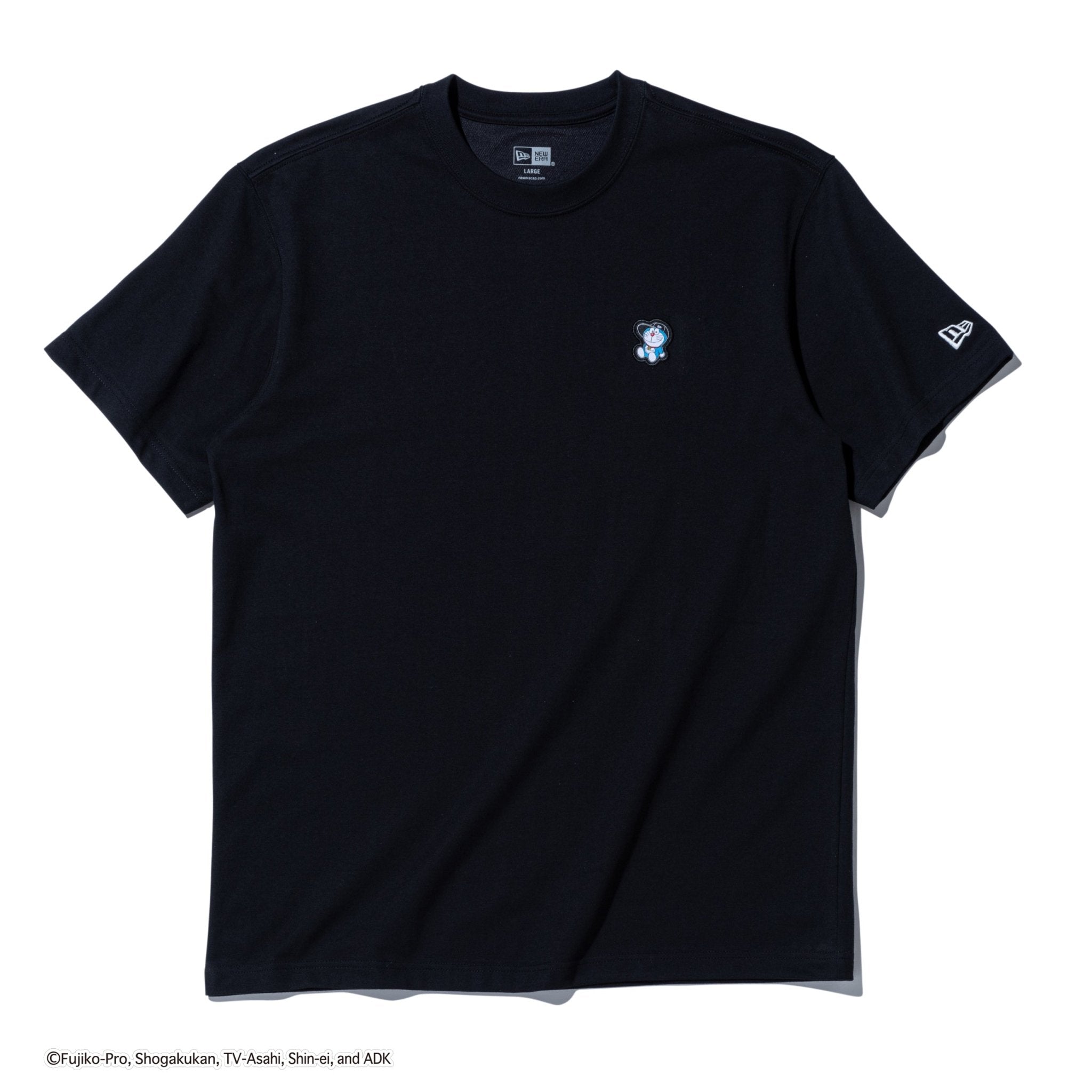 3-Pack 半袖 パフォーマンス Tシャツ ドラえもん アソートワッペン ブラック 2