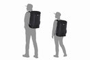 ボックスパック 32L プリントロゴ ブラック × ホワイト