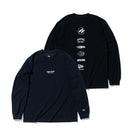 長袖 パフォーマンス Tシャツ アーカイブロゴ ブラック | パフォーマンスアパレル