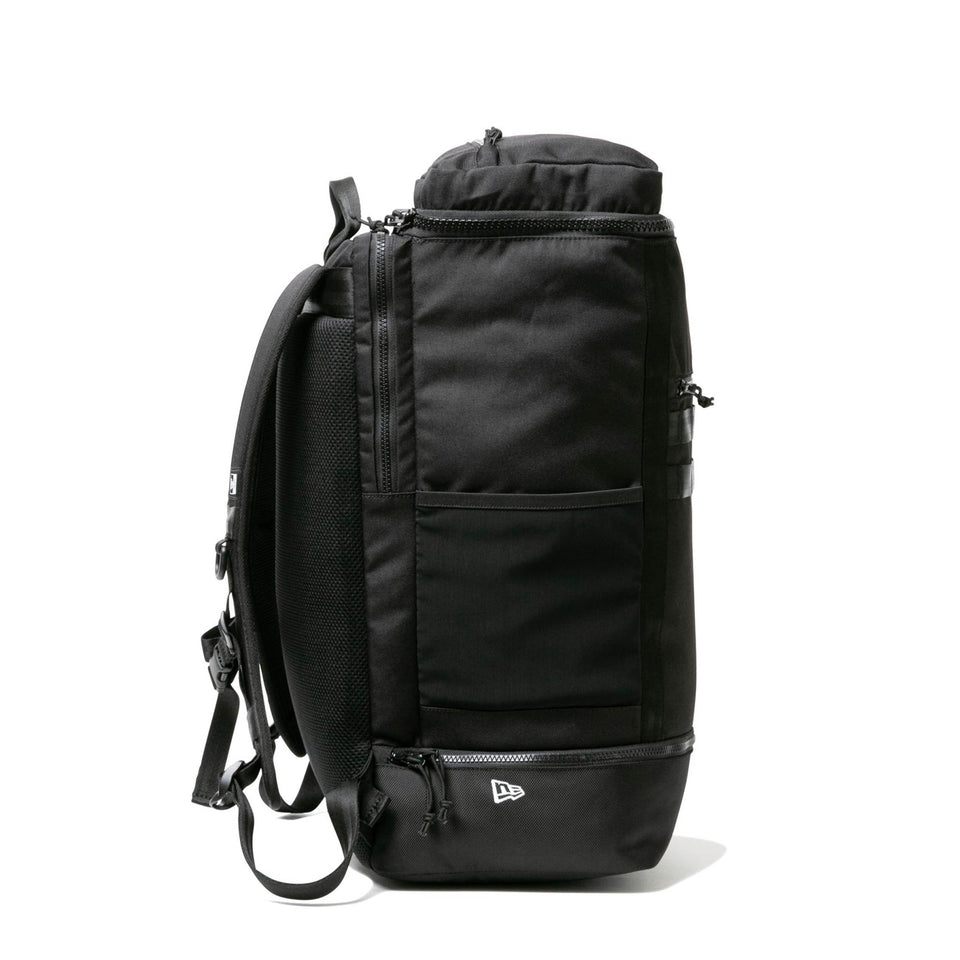 ボックスパック ラージ 46L プリントロゴ ブラック