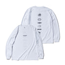 長袖 パフォーマンス Tシャツ アーカイブロゴ ホワイト | パフォーマンスアパレル