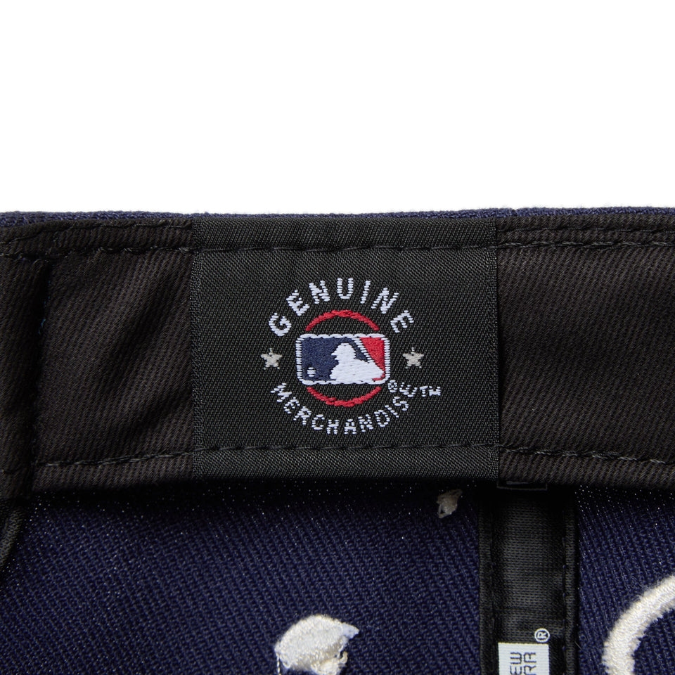 5 - Panel Square Visor Dripping ニューヨーク・ヤンキース ライトネイビー ネイビーバイザー - 14668190 - OSFM | NEW ERA ニューエラ公式オンラインストア