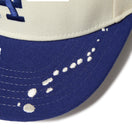 5 - Panel Square Visor Dripping ロサンゼルス・ドジャース クローム ダークロイヤルバイザー - 14668191 - OSFM | NEW ERA ニューエラ公式オンラインストア