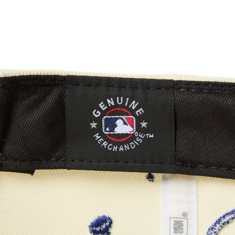 5 - Panel Square Visor Dripping ロサンゼルス・ドジャース クローム ダークロイヤルバイザー - 14668191 - OSFM | NEW ERA ニューエラ公式オンラインストア
