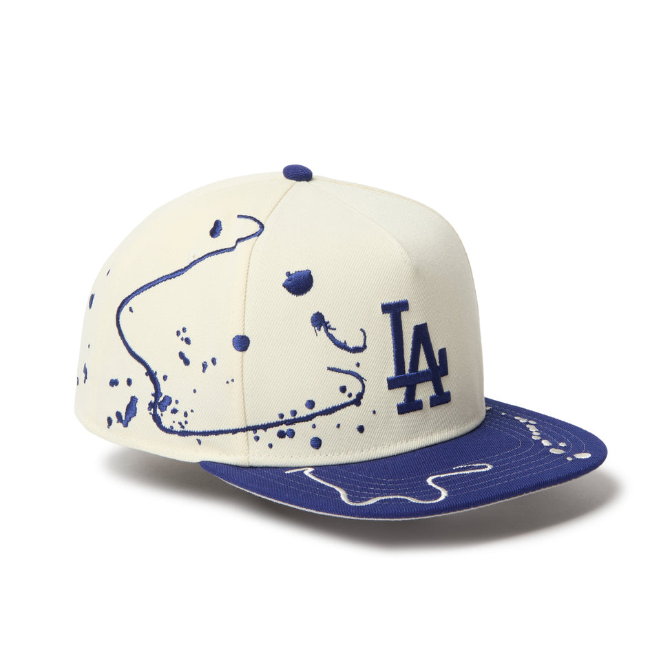 5-Panel Square Visor Dripping ロサンゼルス・ドジャース
