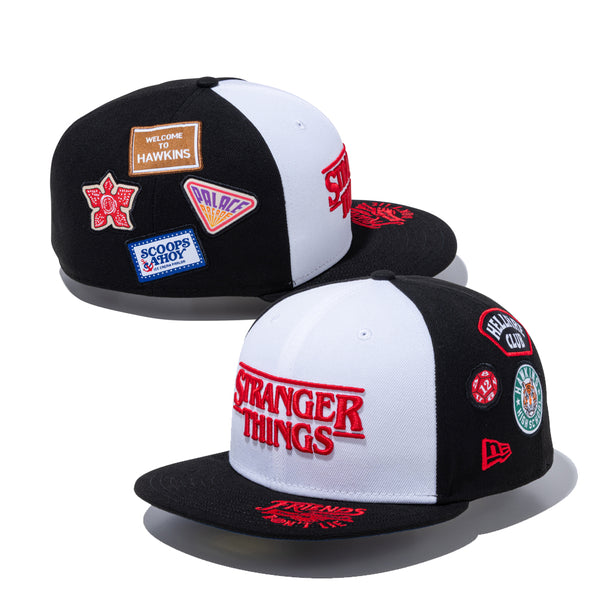 59FIFTY NETFLIX STRANGER THINGS ストレンジャー・シングス オールオーバー ホワイト/ブラック