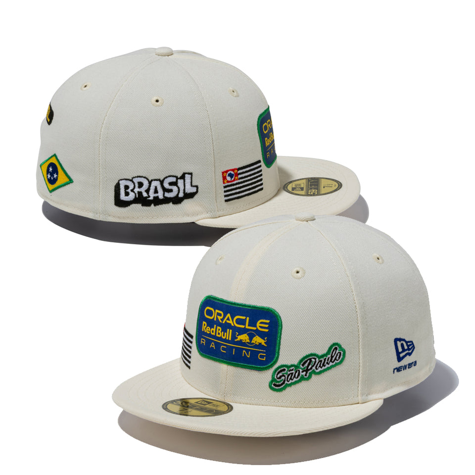 59FIFTY オラクル・レッドブル・レーシング Brazil Race Special クロームホワイト