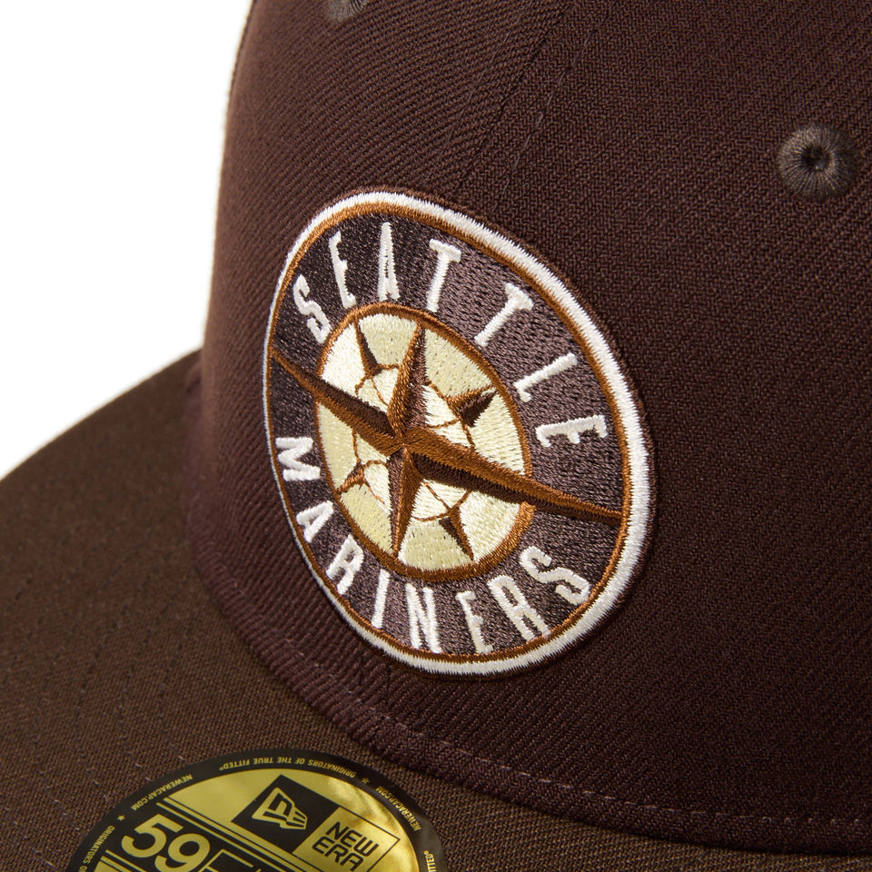 59FIFTEY Cold Brew シアトル･マリナーズ クーパーズタウン バーントウッド ウォルナット - 14668182 - 700 | NEW ERA ニューエラ公式オンラインストア