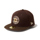 59FIFTEY Cold Brew シアトル･マリナーズ クーパーズタウン バーントウッド ウォルナット - 14668182 - 700 | NEW ERA ニューエラ公式オンラインストア