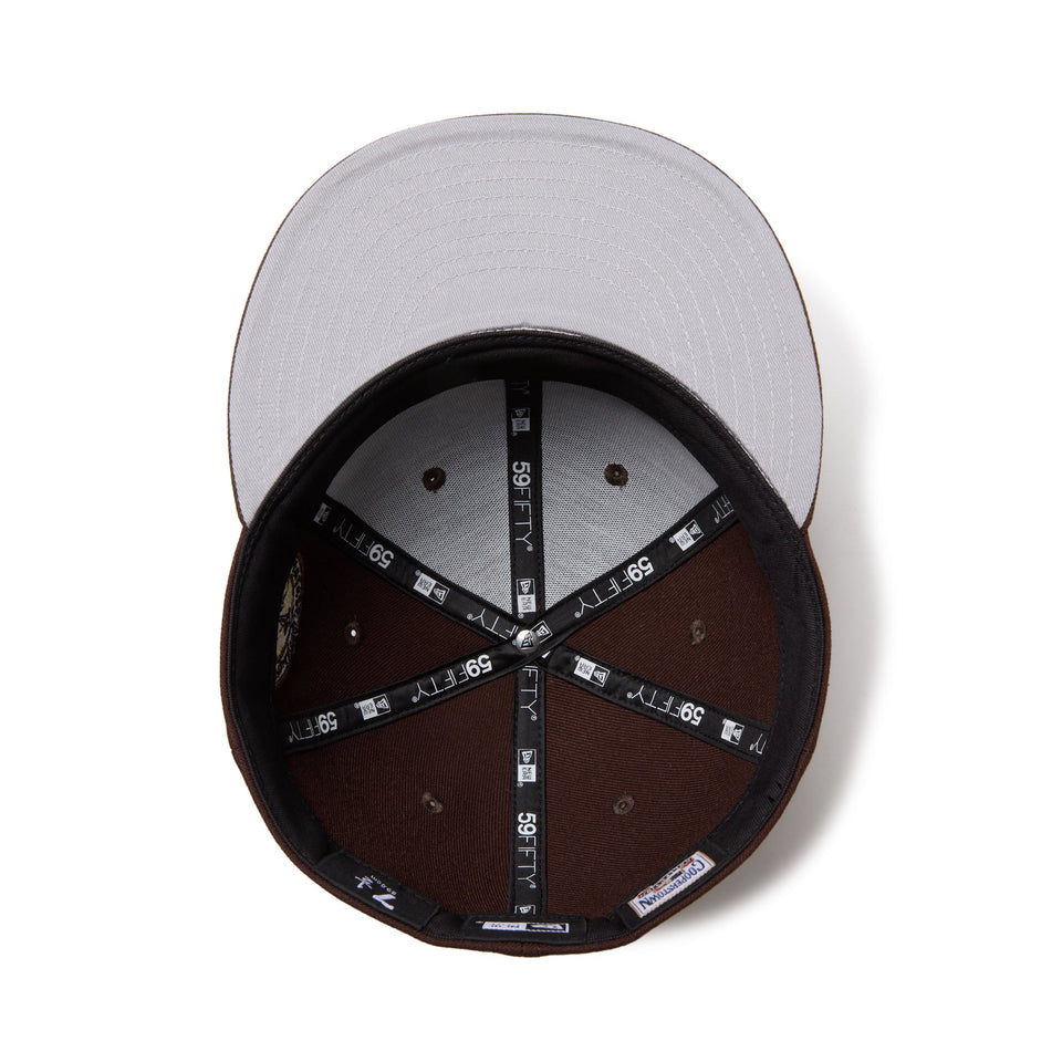 59FIFTEY Cold Brew シアトル･マリナーズ クーパーズタウン バーントウッド ウォルナット - 14668182 - 700 | NEW ERA ニューエラ公式オンラインストア