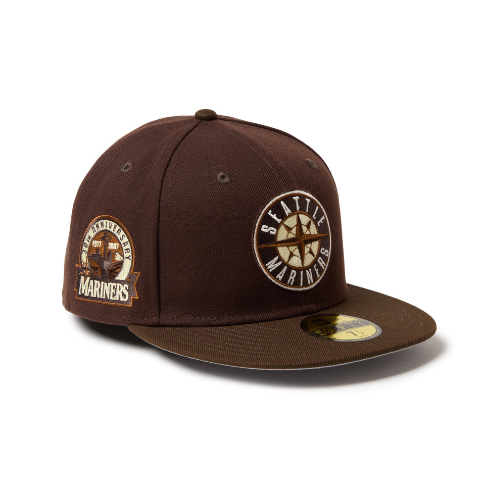 59FIFTEY Cold Brew シアトル･マリナーズ クーパーズタウン バーントウッド ウォルナット - 14668182 - 700 | NEW ERA ニューエラ公式オンラインストア