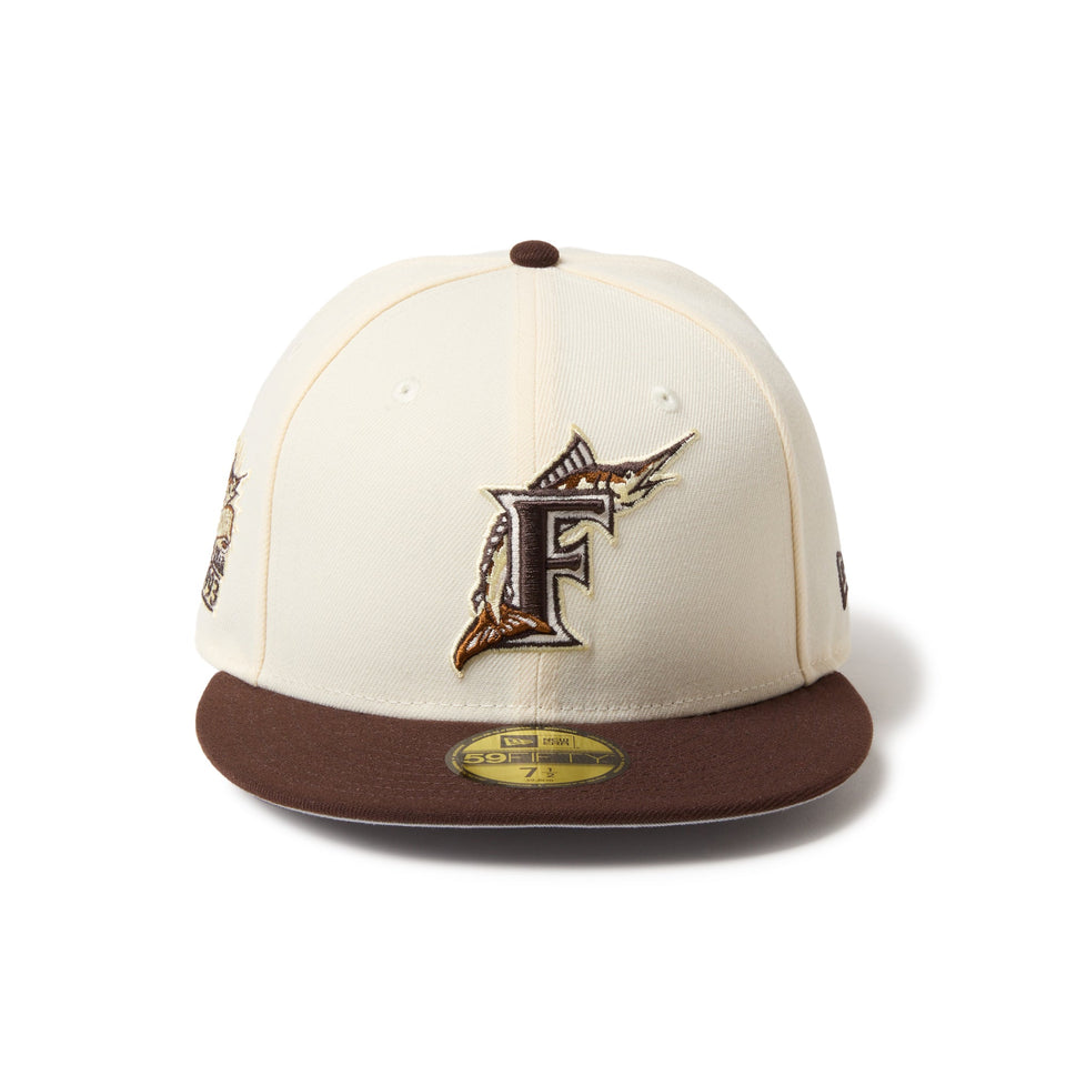 59FIFTEY Cold Brew フロリダ・マーリンズ クーパーズタウン アイボリー バーン - 14668184 - 700 | NEW ERA ニューエラ公式オンラインストア
