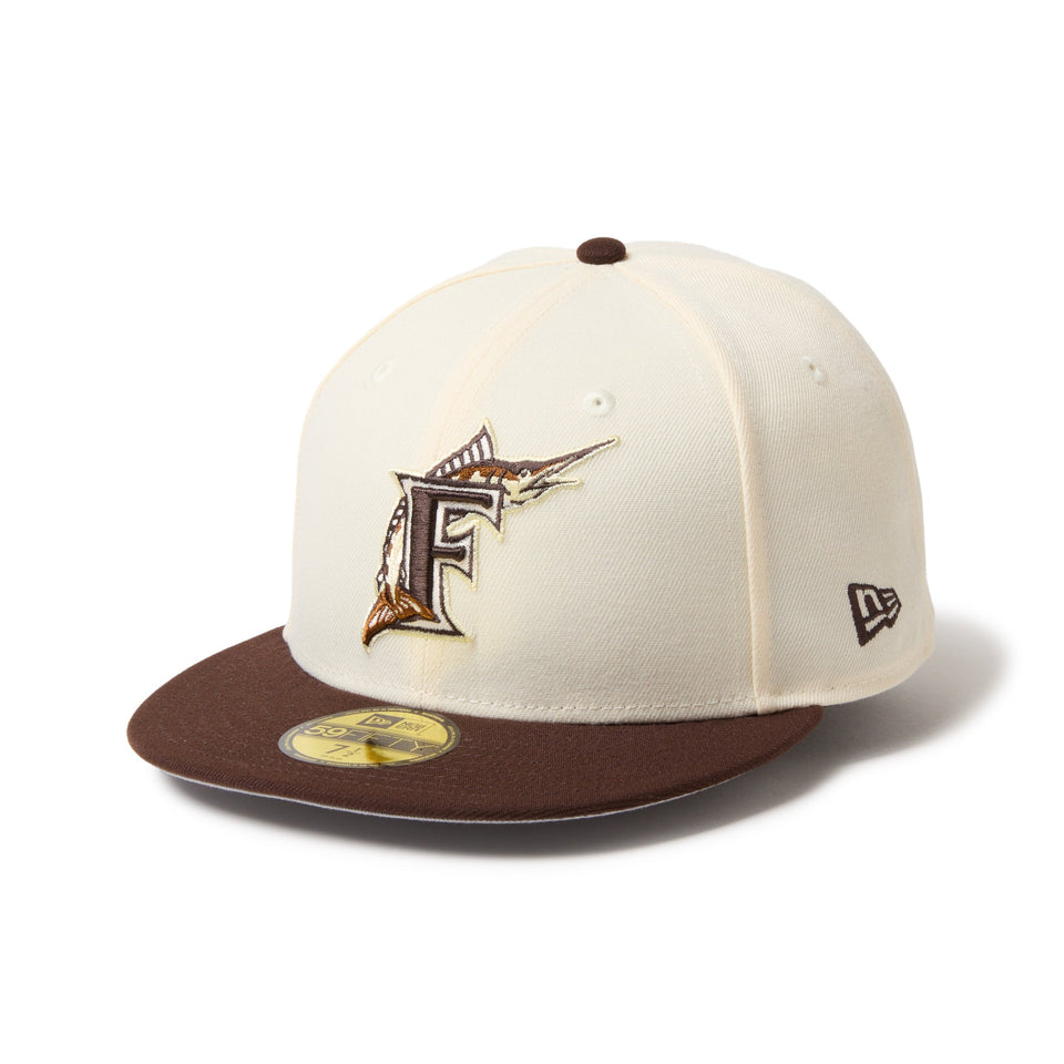 59FIFTEY Cold Brew フロリダ・マーリンズ クーパーズタウン アイボリー バーン - 14668184 - 700 | NEW ERA ニューエラ公式オンラインストア