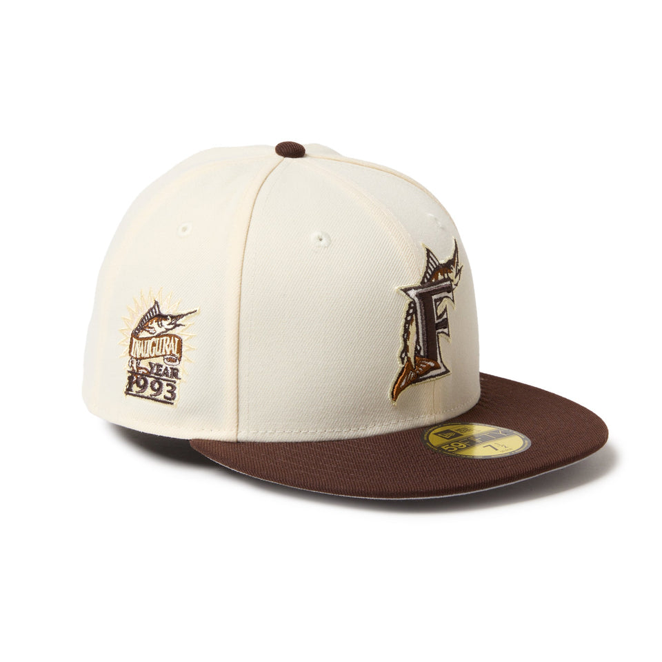 59FIFTEY Cold Brew フロリダ・マーリンズ クーパーズタウン アイボリー バーン - 14668184 - 700 | NEW ERA ニューエラ公式オンラインストア