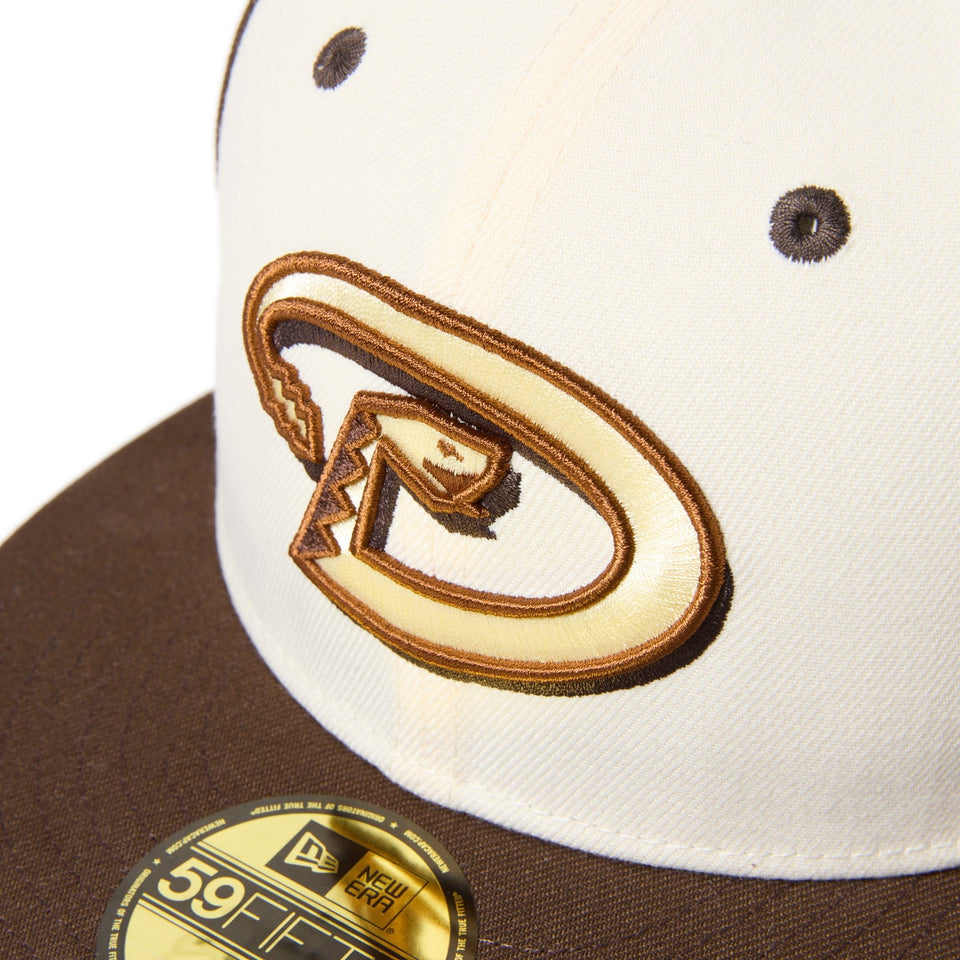 59FIFTEY Cold Brew アリゾナ・ダイヤモンドバックス クーパーズタウン ウォルナット アイボリー - 14668185 - 700 | NEW ERA ニューエラ公式オンラインストア