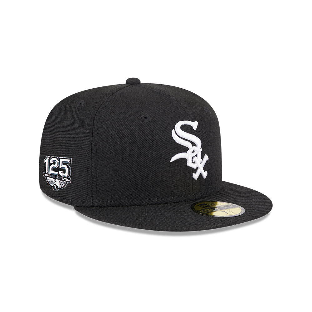 59FIFTY 125 Year Anniversary Side Patch シカゴ・ホワイト