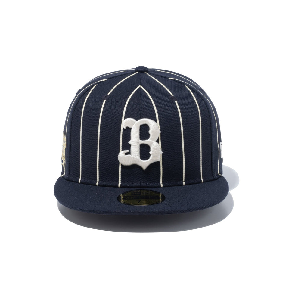 59FIFTY オリックス・バファローズ ネイビー ピンストライプ - 14109875-700 | NEW ERA ニューエラ公式オンラインストア