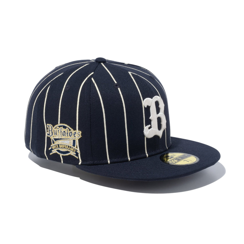 59FIFTY オリックス・バファローズ ネイビー ピンストライプ - 14109875-700 | NEW ERA ニューエラ公式オンラインストア